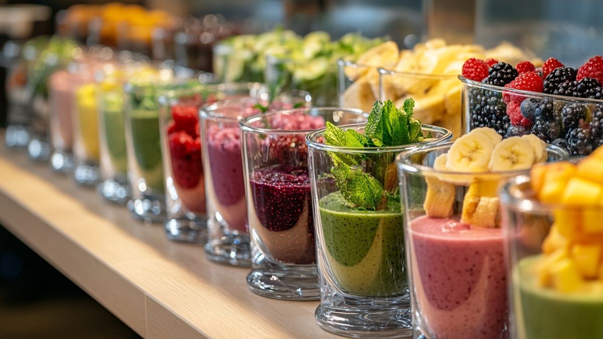 Smoothies et boissons protéinées